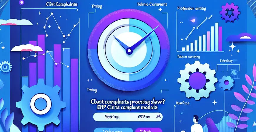  客户投诉处理慢？ERP客诉模块的SLA时效设置  